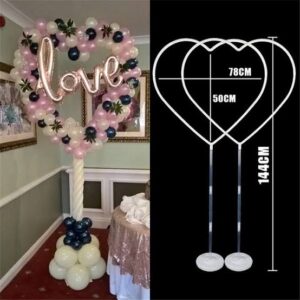 Heart Shaped Balloon Stand