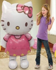 Hello Kitty Cartoon Foil Balloon