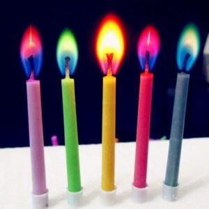 Amazing Color flame Multicolor Candles